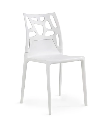 Wedding Chair White Shiny