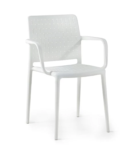 Papatya Rattan Chair White