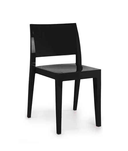 Shiny Event Chair Black Papatya