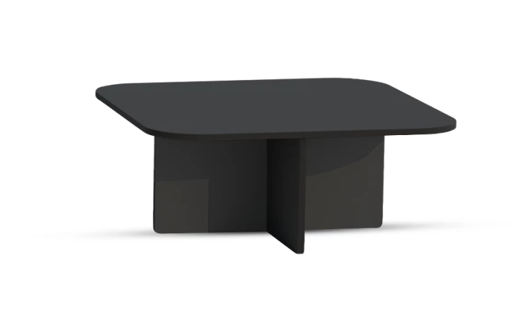 Papatya Coffee Table Black Rectengular621