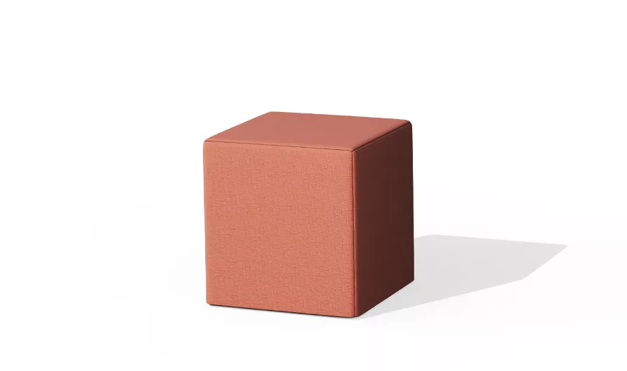 Papatya Pouf Orrange Office Loby Workspace