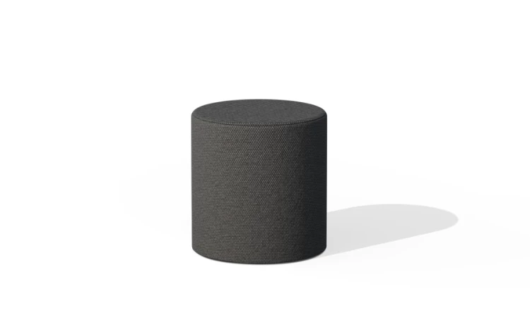 Papatya Pouf Grey Office Loby Workspace