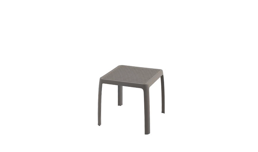 Wave Side Table Taupe