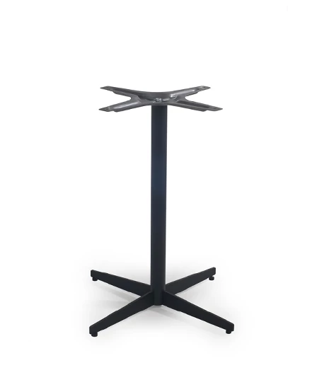 Black Metal Table Base Outdoor Cafe