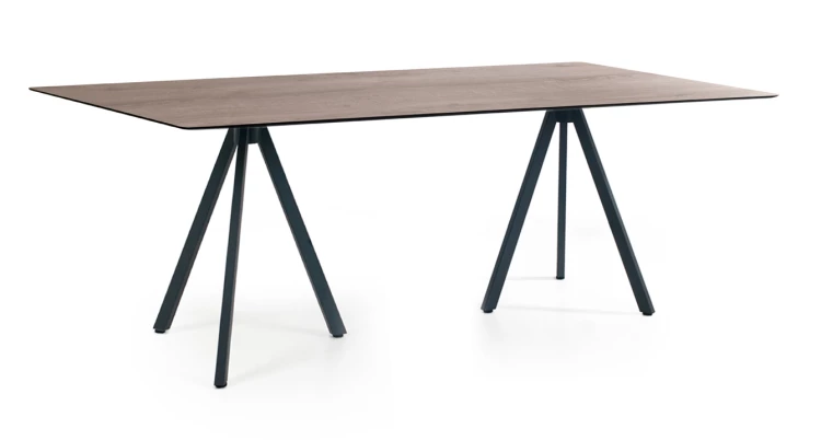 Table Outdoor 1790x890 Black Wood