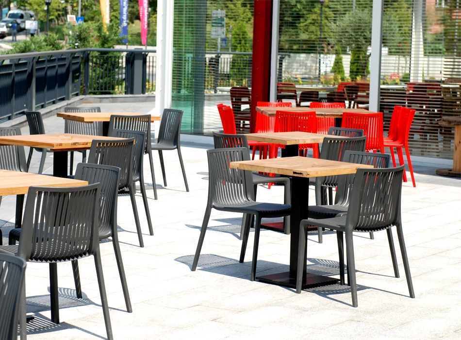 Cool Cafe Anthracite Chair Outdoor